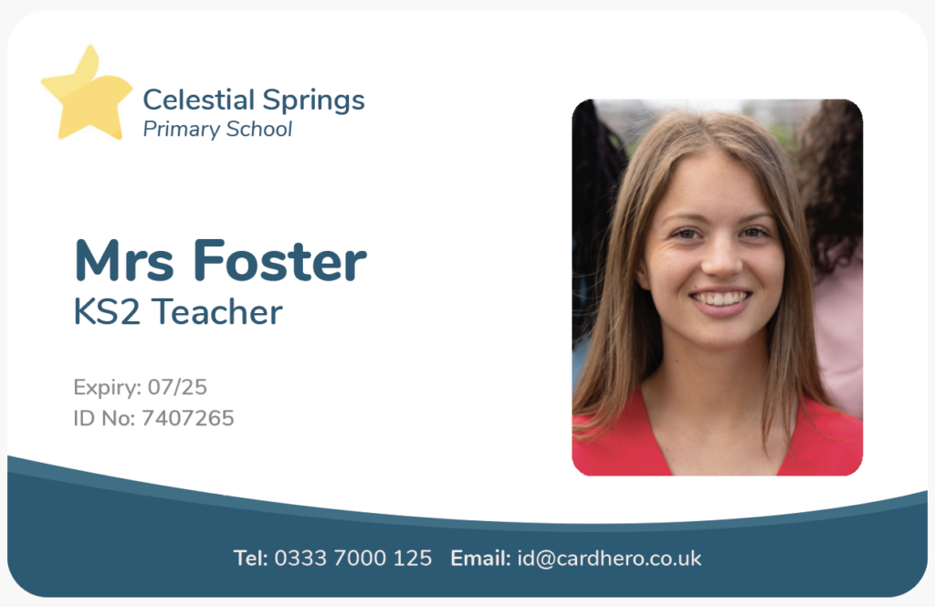 School ID badge